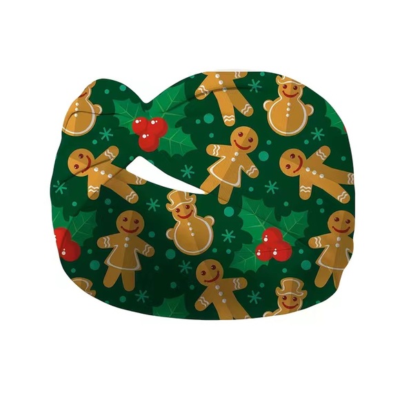 Gingerbread Man Holiday Headband- NEW - Picture 2 of 5